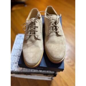 New Cole Haan Men's Suede Tan Oxfords size 11